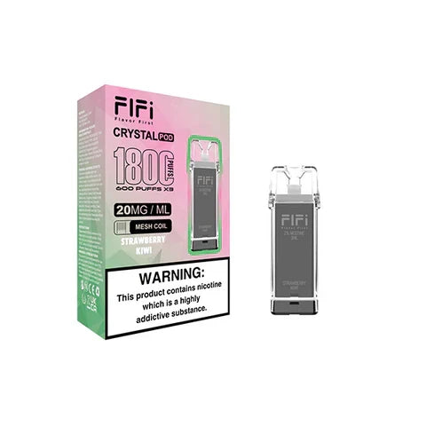 Flfi Crystal Replacement Vape Pods 1800 Puffs- Box of 10 | only £74.00 | Cheapest Vape Shop in Uk