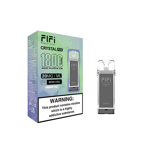 Flfi Crystal Replacement Vape Pods 1800 Puffs- Box of 10 | only £74.00 | Cheapest Vape Shop in Uk