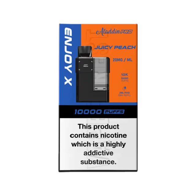 Aladdin Pro Enjoy X 10000 Prefilled Pods - Box of 5 | only £29.99 | Cheapest Vape Shop in Uk