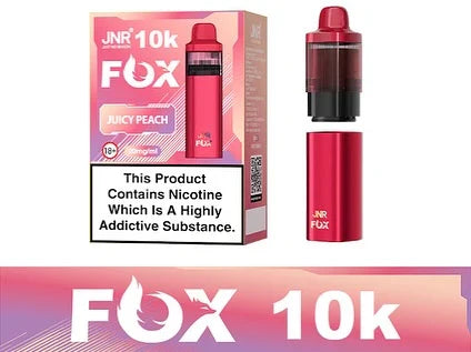 JNR Fox 10K Prefilled Pod Vape Kit | only £9.99 | Cheapest Vape Shop in Uk