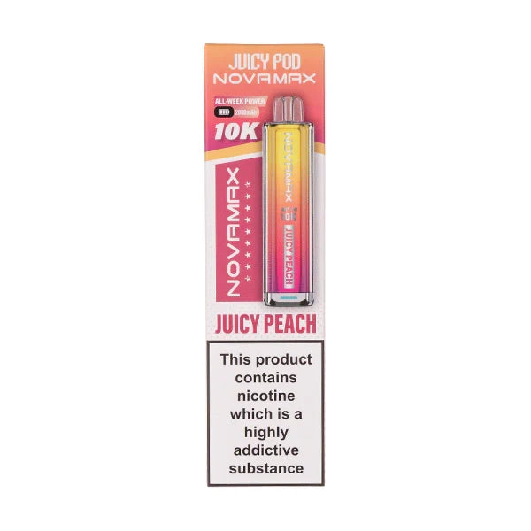 Juicy Pod Novamax 10K Prefilled Pod Vape Kit | Only £7.99 | Any 3 £23 | only £7.99 | Cheapest Vape Shop in Uk