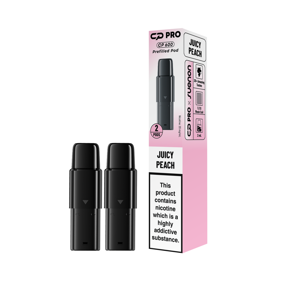 CP Pro 600 Prefilled Pods (Pack of 2) | only £3.99 | Cheapest Vape Shop in Uk