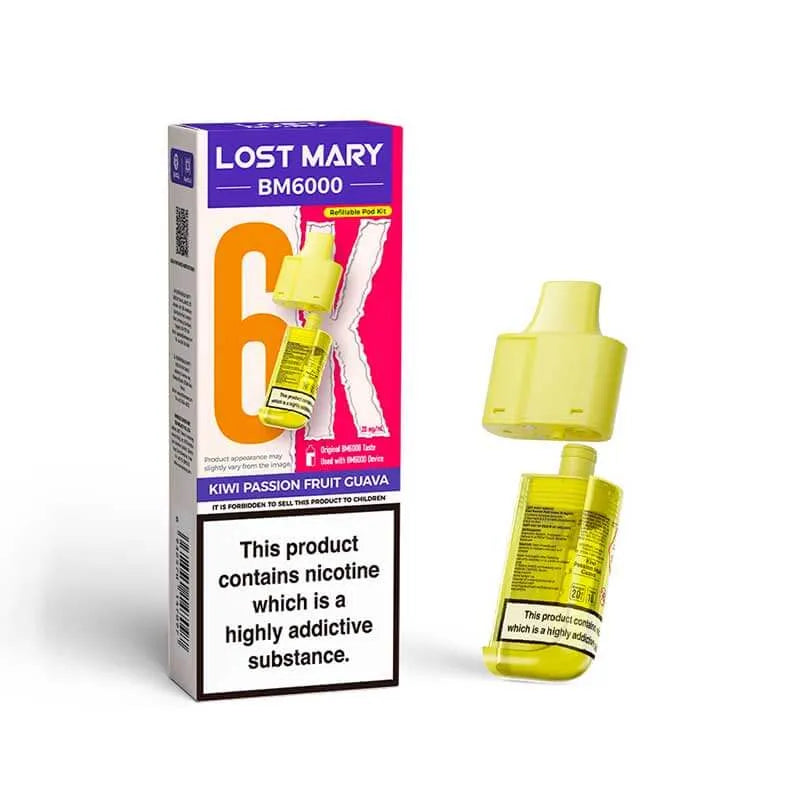 Lost Mary BM6000 Prefilled Vape Pods - Box of 10 | only £52 | Cheapest Vape Shop in Uk