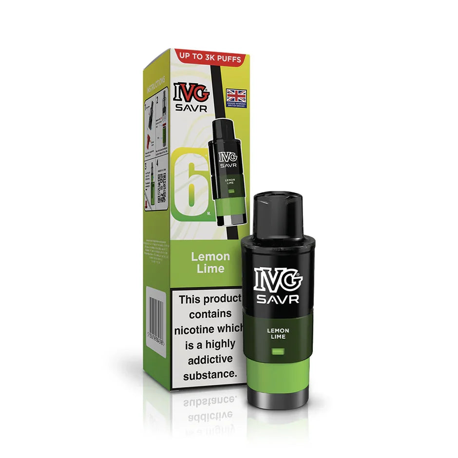 IVG SAVR 3000 Refill Pods - Box Of 5 | only £19.99 | Cheapest Vape Shop in Uk