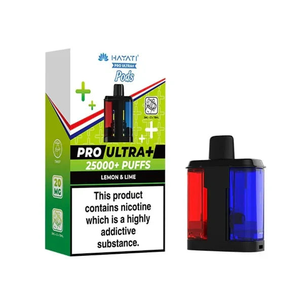 Hayati Pro Ultra Plus 25k Prefilled Pods | Only £7.99 | Any 3 for £20.99 | only £7.99 | Cheapest Vape Shop in Uk