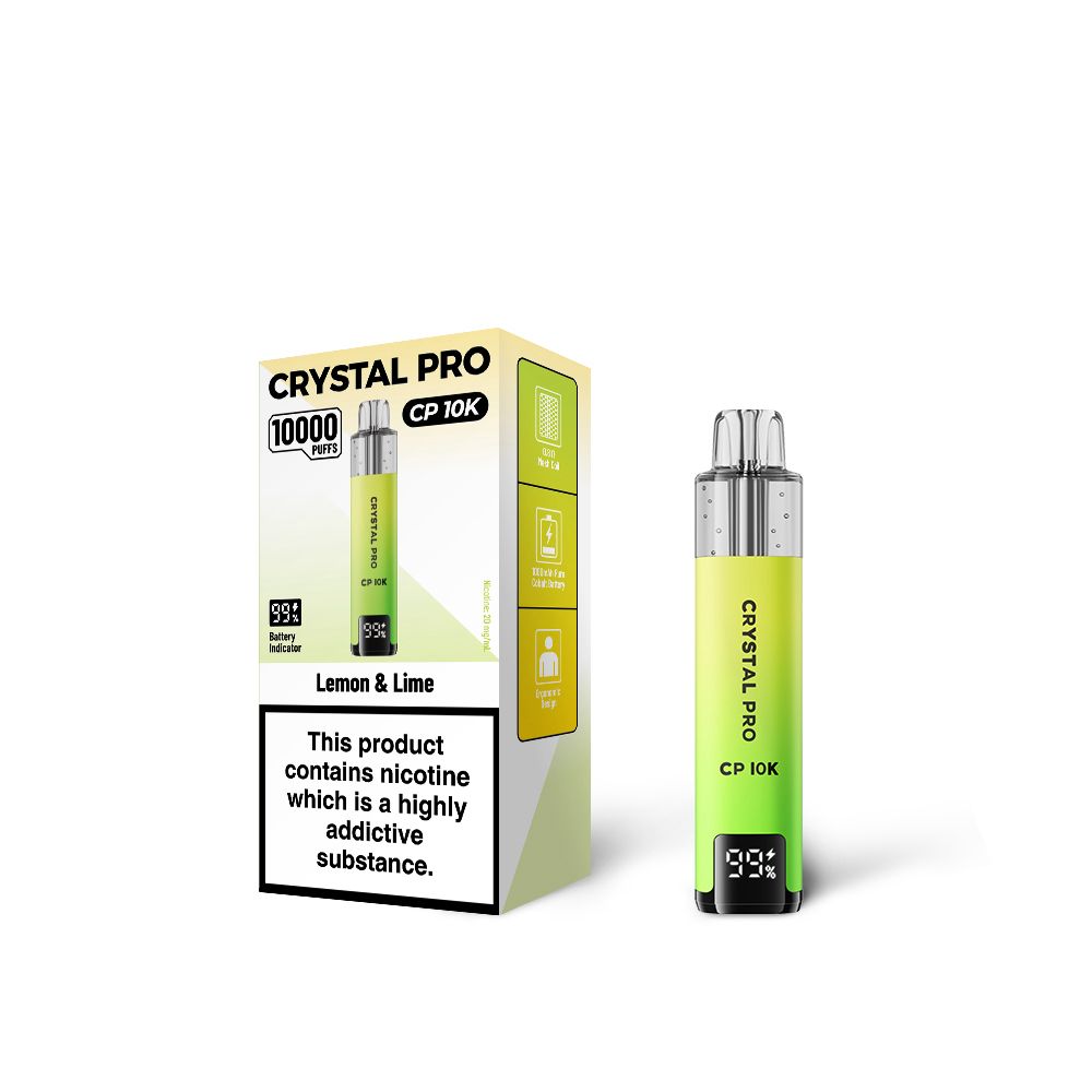 Crystal Pro 10000 (CP10K) Prefilled Kit | only £8.99 |3 for £23| Cheapest Vape Shop in Uk