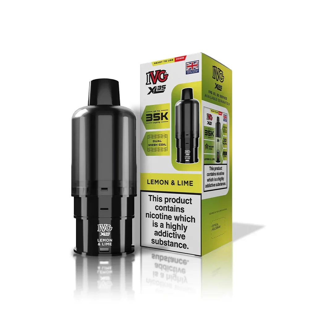 IVG XL 35K Prefilled Pods - Box of 5 | only £34.99 | Cheapest Vape Shop in Uk