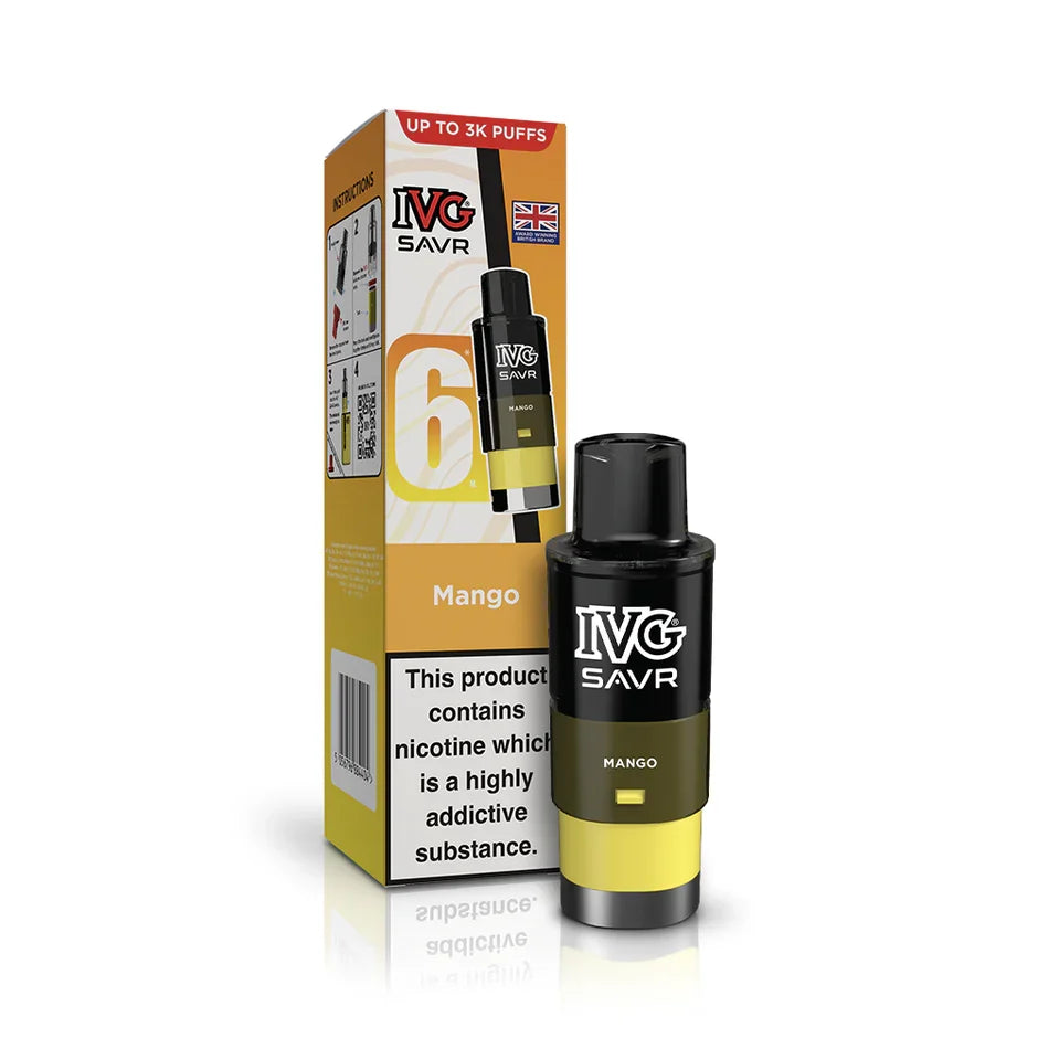 IVG SAVR 3000 Refill Pods - Box Of 5 | only £19.99 | Cheapest Vape Shop in Uk