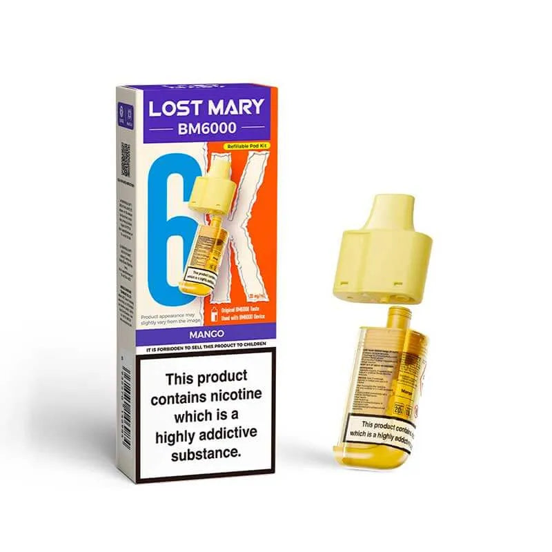 Lost Mary BM6000 Prefilled Vape Pods - Box of 10 | only £52 | Cheapest Vape Shop in Uk