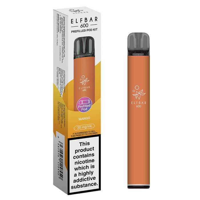 Elfbar 600 Prefilled Pod Kit - Box of 10 | only £32.50 | Cheapest Vape Shop in Uk