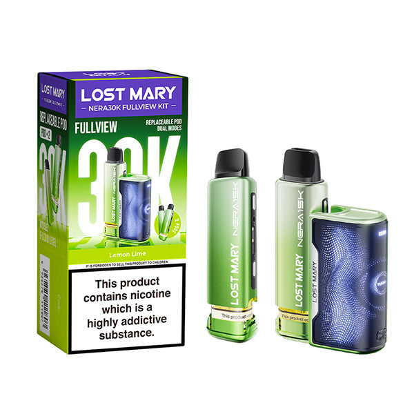 Lost Mary Nera30K Fullview Prefilled Pod Kit | only £11.49 | Cheapest Vape Shop in Uk