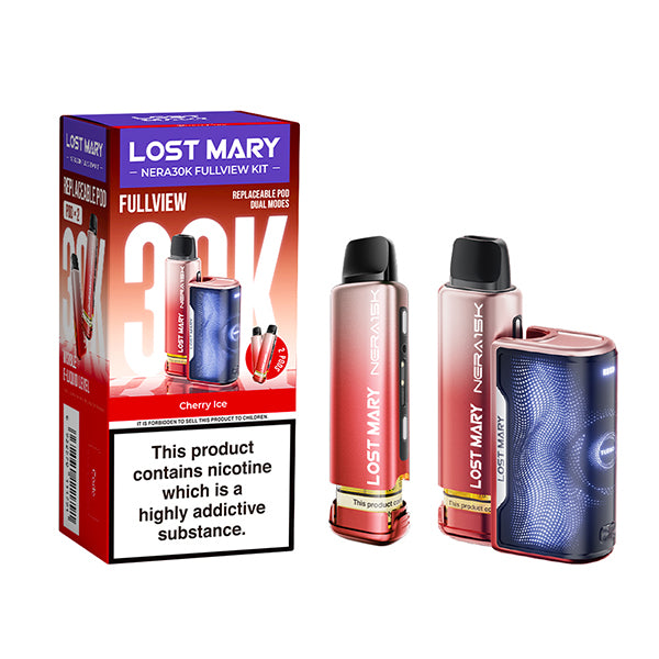 Lost Mary Nera30K Fullview Prefilled Pod Kit | only £11.49 | Cheapest Vape Shop in Uk
