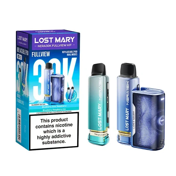 Lost Mary Nera30K Fullview Prefilled Pod Kit | only £11.49 | Cheapest Vape Shop in Uk