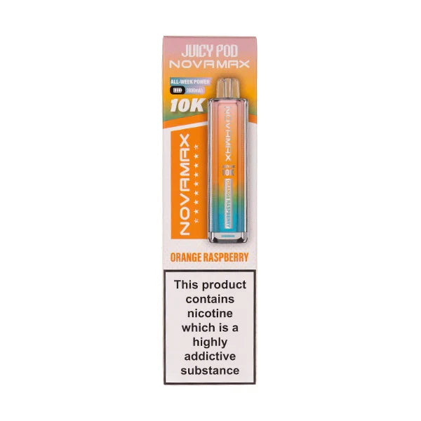 Juicy Pod Novamax 10K Prefilled Pod Vape Kit | Only £7.99 | Any 3 £23 | only £7.99 | Cheapest Vape Shop in Uk