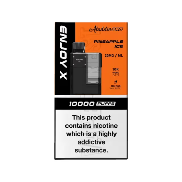 Aladdin Pro Enjoy X 10000 Prefilled Pods - Box of 5 | only £29.99 | Cheapest Vape Shop in Uk