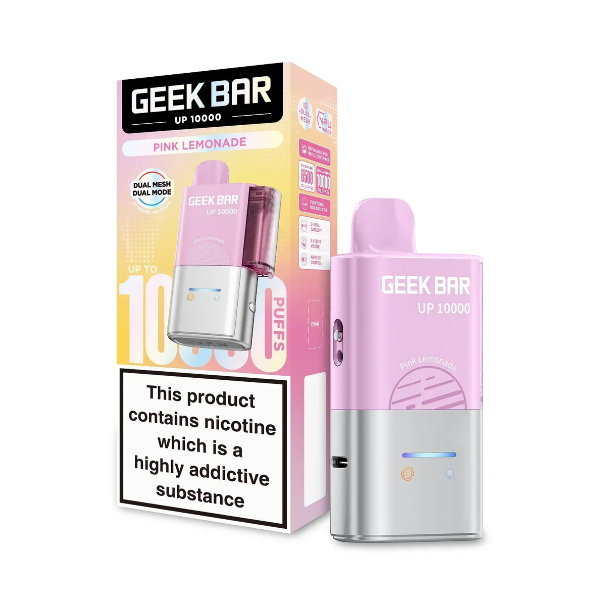 Geek Bar Up 10000 Prefilled Pod Kit | only £8.99 | Cheapest Vape Shop in Uk