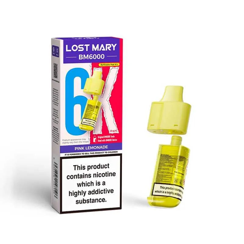 Lost Mary BM6000 Prefilled Vape Pods - Box of 10 | only £52 | Cheapest Vape Shop in Uk