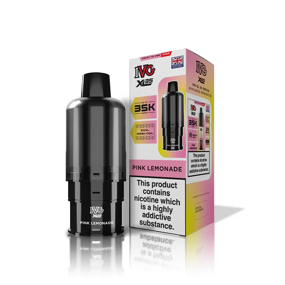 IVG XL 35K Prefilled Pods - Box of 5 | only £34.99 | Cheapest Vape Shop in Uk