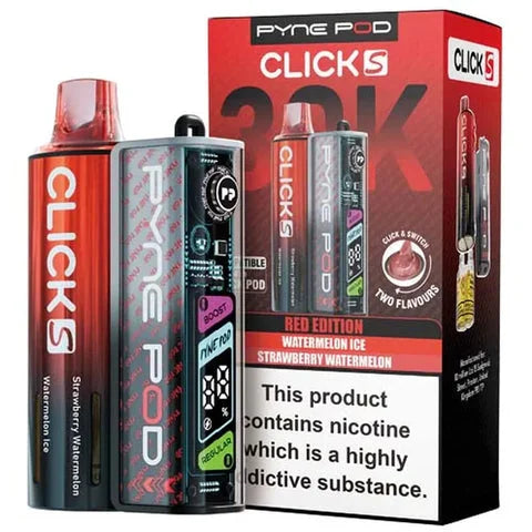 Pyne Pod Click S 30K Prefilled Pod Kit - Box of 10 | only £87.99 | Cheapest Vape Shop in Uk