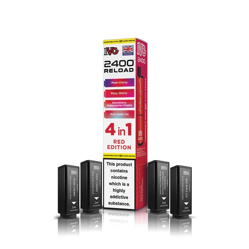 IVG 2400 Reload Prefilled Pods - Box of 5 | only £35.99 | Cheapest Vape Shop in Uk