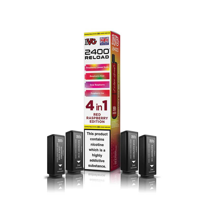 IVG 2400 Reload Prefilled Pods - Box of 5 | only £35.99 | Cheapest Vape Shop in Uk