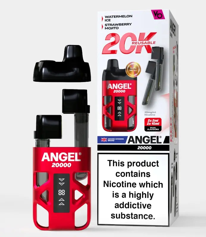 Vapes Bars Angel 20k Prefilled Dual Pod Kit - Box Of 5 | only £69.99 | Cheapest Vape Shop in Uk