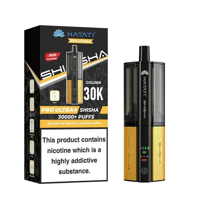 Hayati Pro Ultra Plus Shisha 30K Prefilled Pod Kit| £11.99 | 3 For £33 | only £11.99 | Cheapest Vape Shop in Uk
