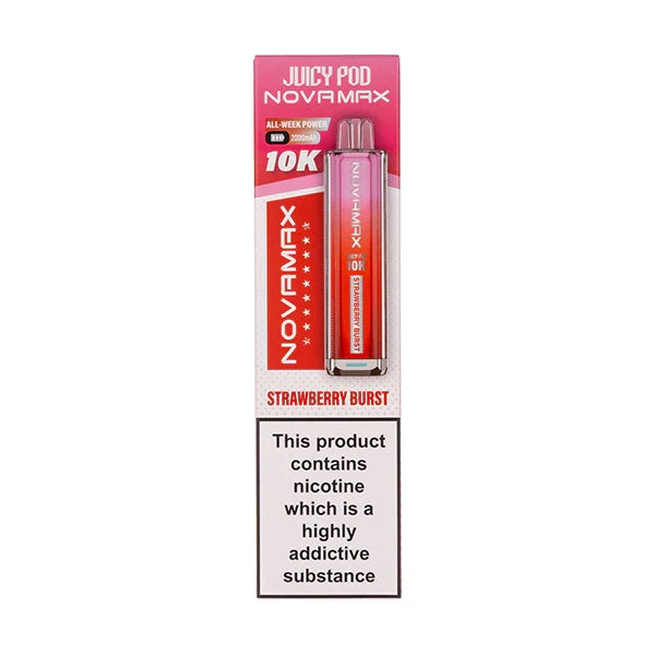 Juicy Pod Novamax 10K Prefilled Pod Vape Kit | Only £7.99 | Any 3 £23 | only £7.99 | Cheapest Vape Shop in Uk