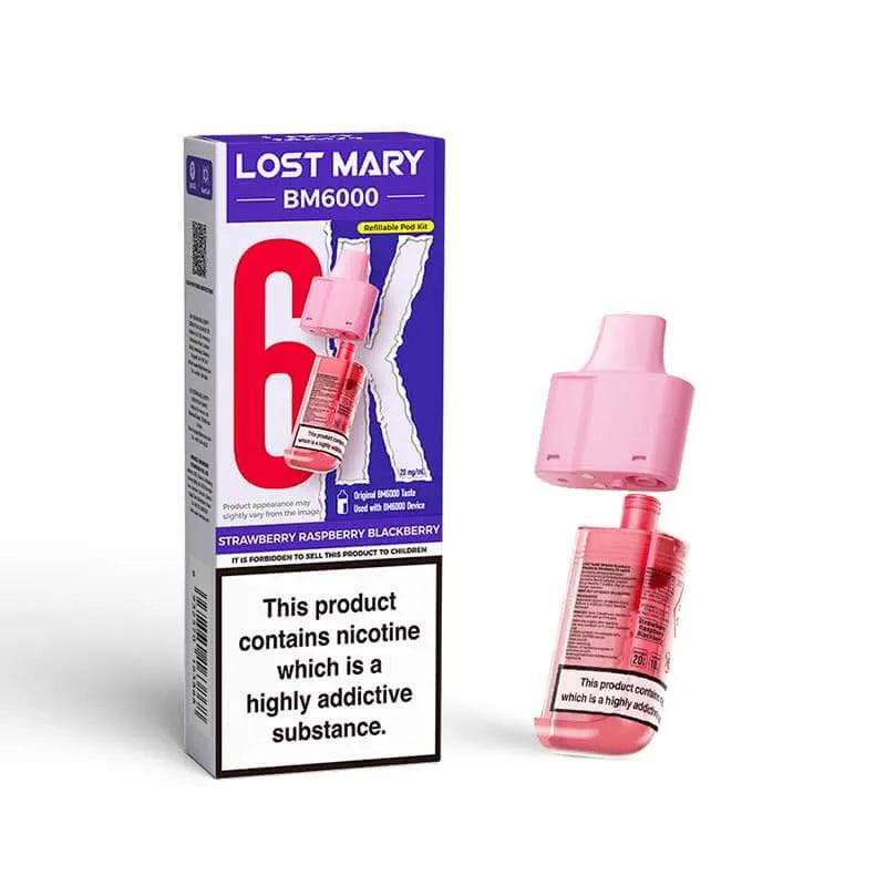 Lost Mary BM6000 Prefilled Vape Pods - Box of 10 | only £52 | Cheapest Vape Shop in Uk
