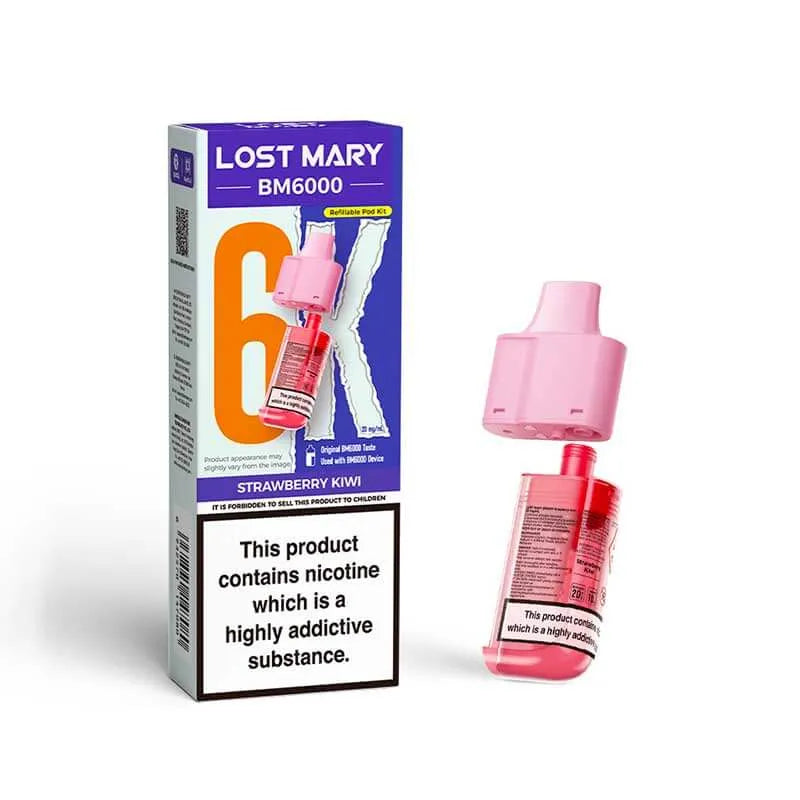 Lost Mary BM6000 Prefilled Vape Pods - Box of 10 | only £52 | Cheapest Vape Shop in Uk
