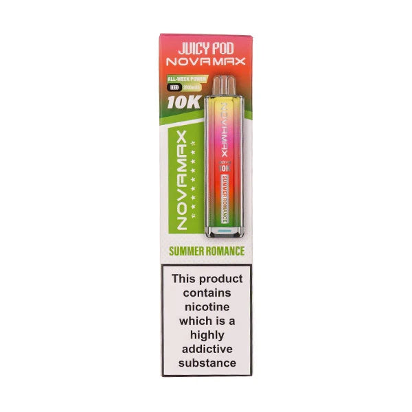 Juicy Pod Novamax 10K Prefilled Pod Vape Kit | Only £7.99 | Any 3 £23 | only £7.99 | Cheapest Vape Shop in Uk