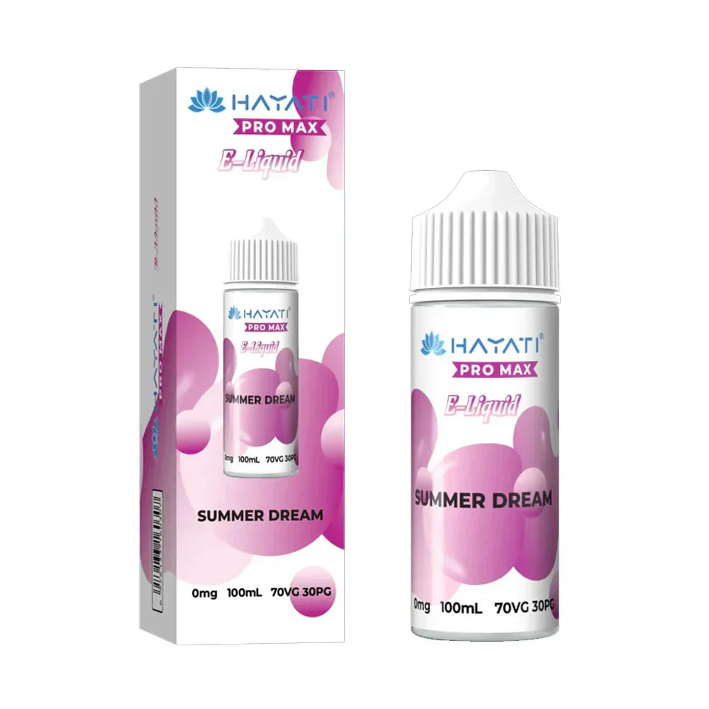 Hayati Pro Max 100ml Shortfill Eliquid | only £11.99 | Cheapest Vape Shop in Uk