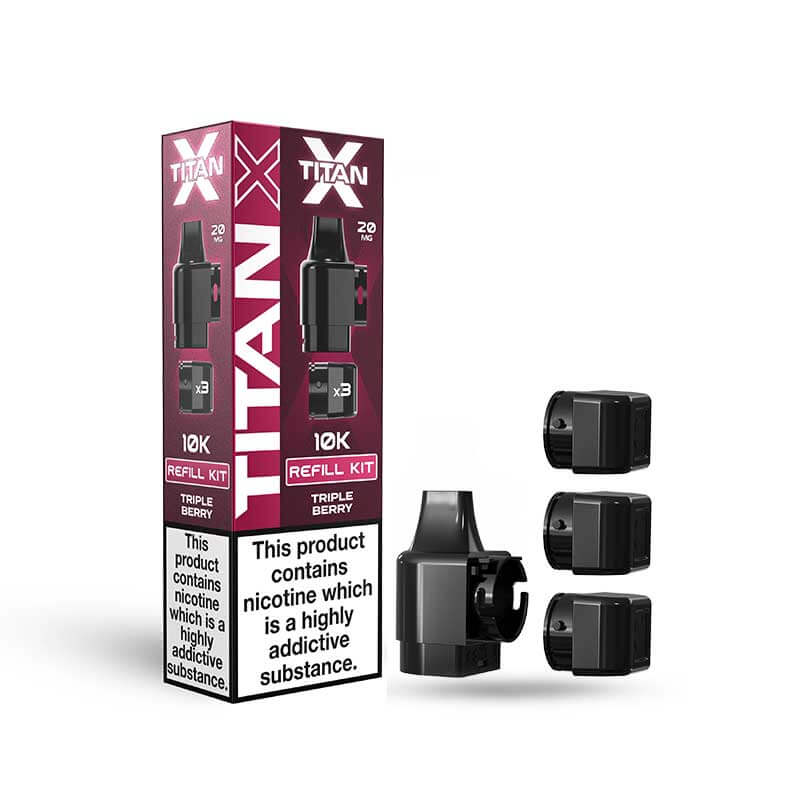 Titan X Prefilled Pods | Only £6.75 | Any 3 For £15.99 | only £6.75 | Cheapest Vape Shop in Uk