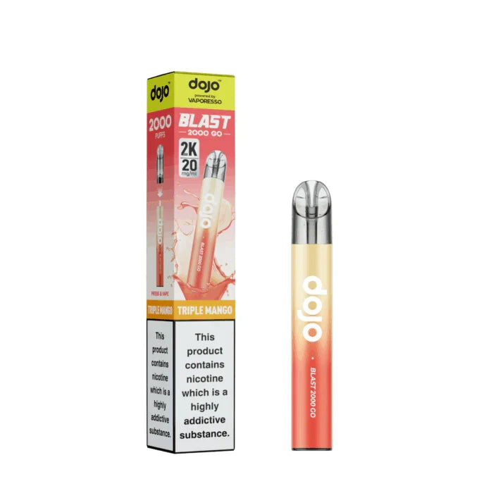 Vaporesso DOJO Blast Go 2000 Prefilled Pod Kit | only £4.50 |3 For £12 | Cheapest Vape Shop in Uk