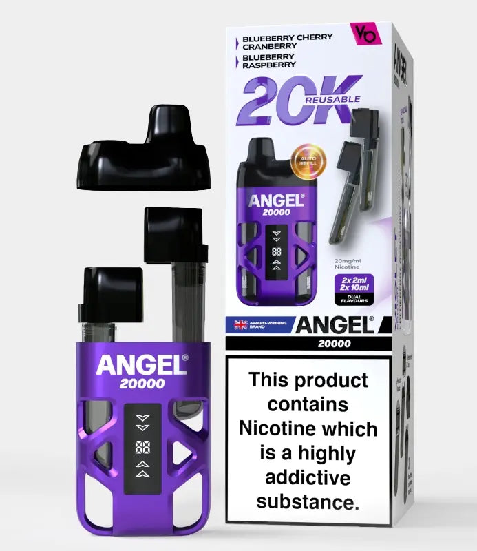 Vapes Bars Angel 20k Prefilled Dual Pod Kit - Box Of 5 | only £69.99 | Cheapest Vape Shop in Uk