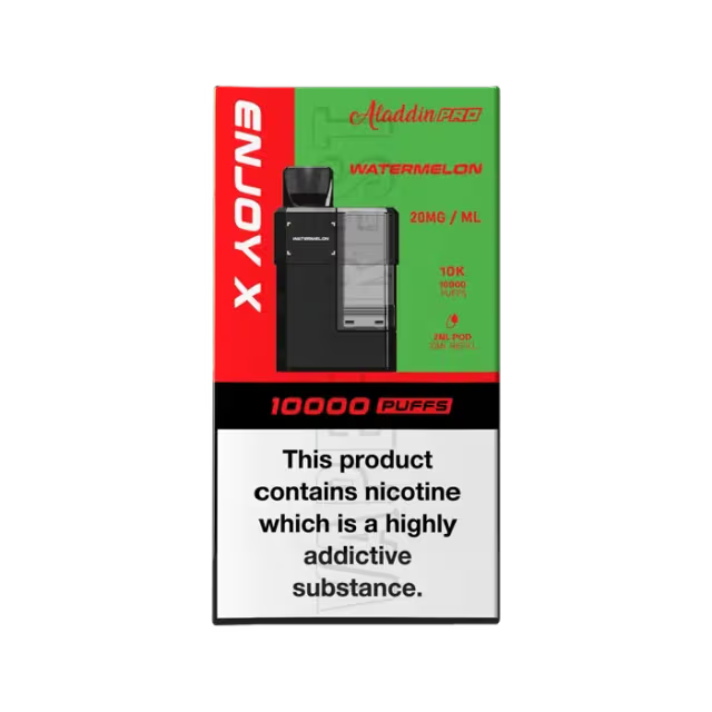 Aladdin Pro Enjoy X 10000 Prefilled Pods - Box of 5 | only £29.99 | Cheapest Vape Shop in Uk