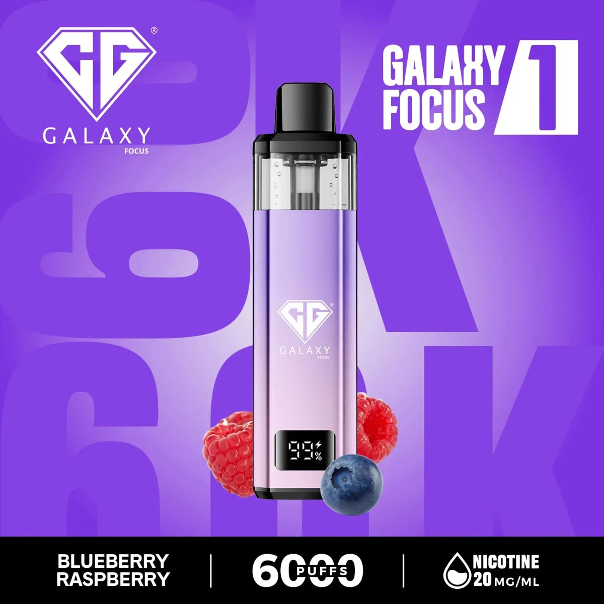 Galaxy Focus 1 6k Puffs Prefilled Pod Kit | only £9.99 | Cheapest Vape Shop in Uk