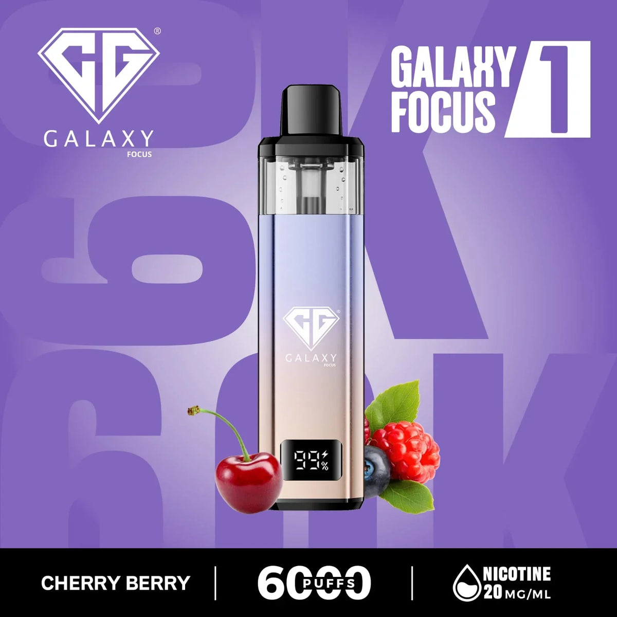 Galaxy Focus 1 6k Puffs Prefilled Pod Kit | only £9.99 | Cheapest Vape Shop in Uk