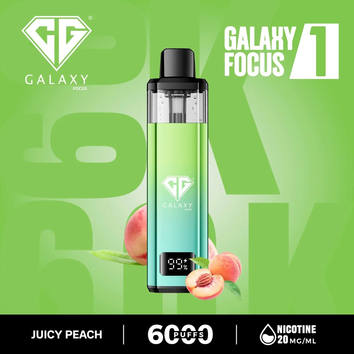 Galaxy Focus 1 6k Puffs Prefilled Pod Kit | only £9.99 | Cheapest Vape Shop in Uk