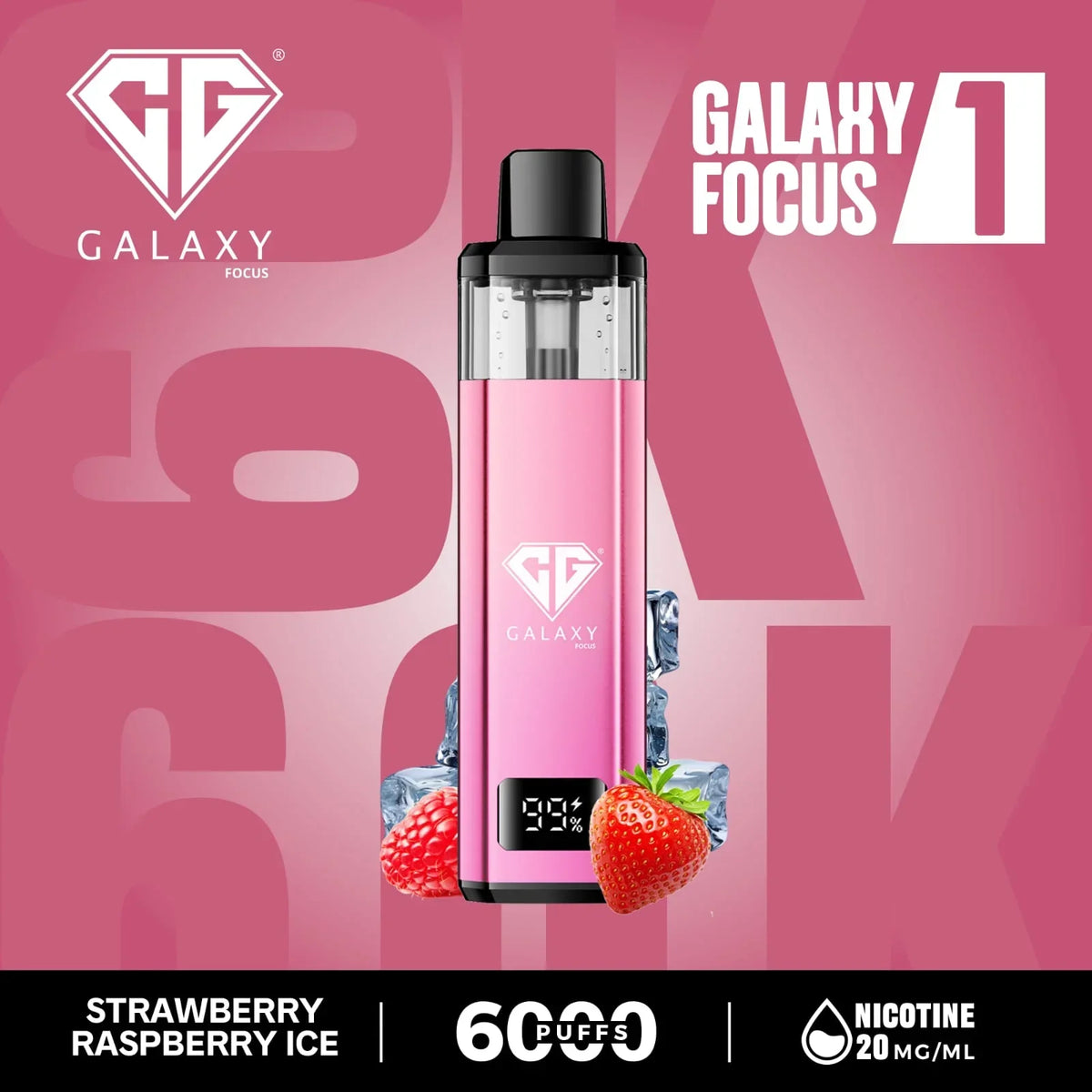 Galaxy Focus 1 6k Puffs Prefilled Pod Kit | only £9.99 | Cheapest Vape Shop in Uk