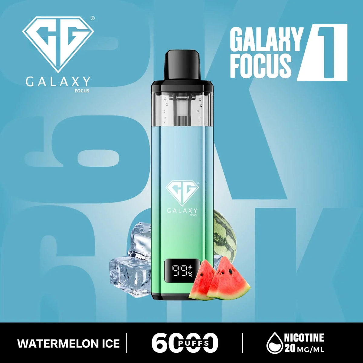 Galaxy Focus 1 6k Puffs Prefilled Pod Kit | only £9.99 | Cheapest Vape Shop in Uk
