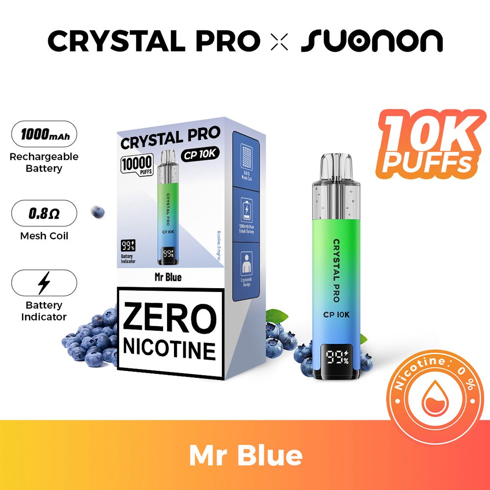 Crystal Pro CP 10K Prefilled Pod Kit – Zero Nicotine | only £8.99 | Cheapest Vape Shop in Uk