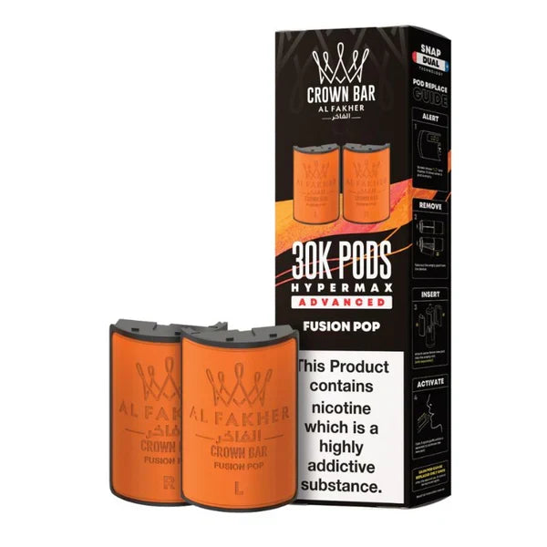 Al Fakher 30k Hypermax Pods - Box of 5 | only £39.99 | Cheapest Vape Shop in Uk