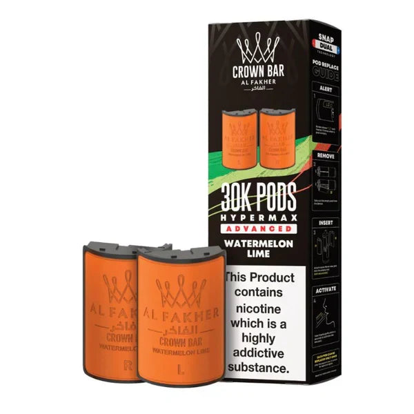 Al Fakher 30k Hypermax Pods - Box of 5 | only £39.99 | Cheapest Vape Shop in Uk