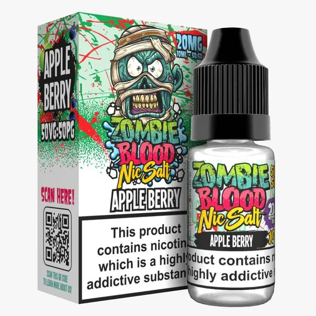 Zombie Blood 10ml Nic Salts- Box Of 5 | only £11.99 | Cheapest Vape Shop in Uk