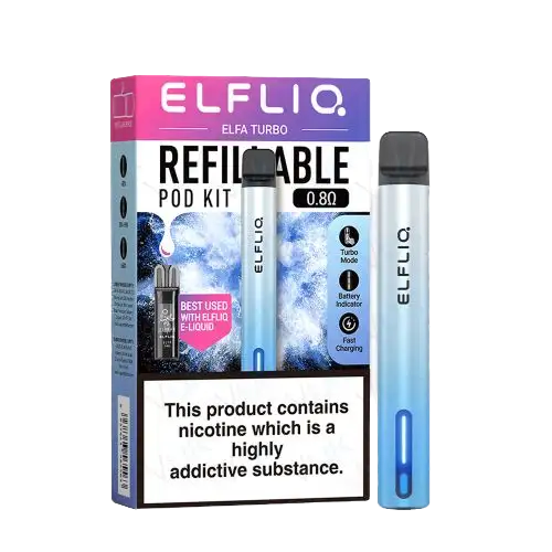 Elf Bar Elfa Turbo Pod Kit | only £7.99 | Cheapest Vape Shop in Uk