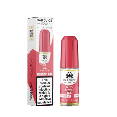 Bar Juice 5000 Salt 10ml Nic Salts - Box of 10 - 10mg -Vape Area UK
