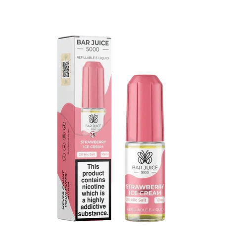 Bar Juice 5000 Salt 10ml Nic Salts - Box of 10 - 10mg -Vape Area UK