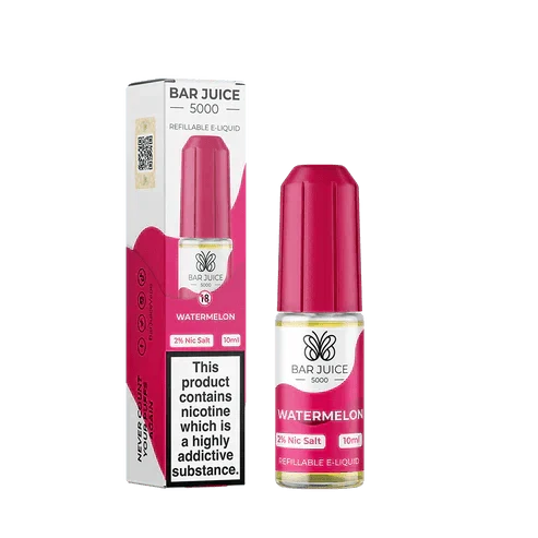 Bar Juice 5000 Salt 10ml Nic Salts - Box of 10 - 10mg -Vape Area UK