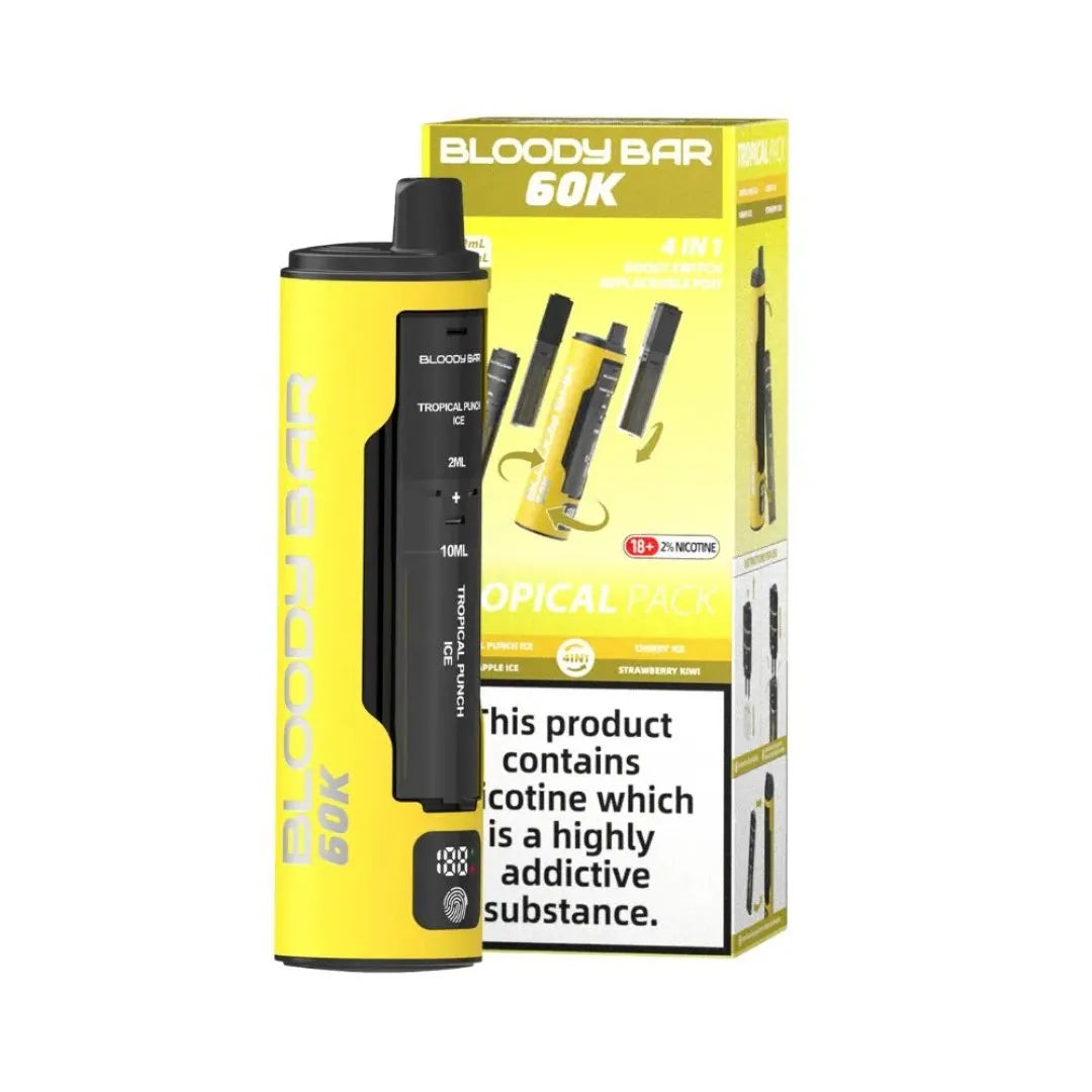 Bloody Bar 60K Puffs Prefilled Pod Kit-Box of 5 | only £51.99 | Cheapest Vape Shop in Uk